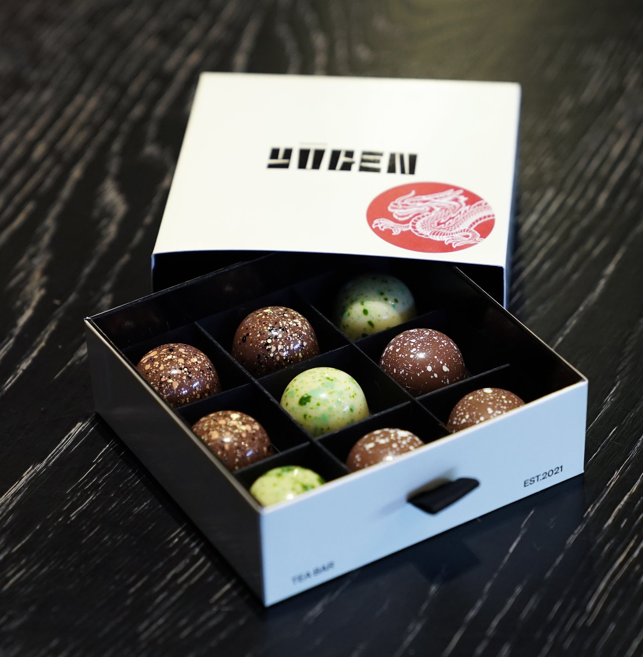 LNY Chocolate Bonbons "Dragon Eggs" - Box of 9